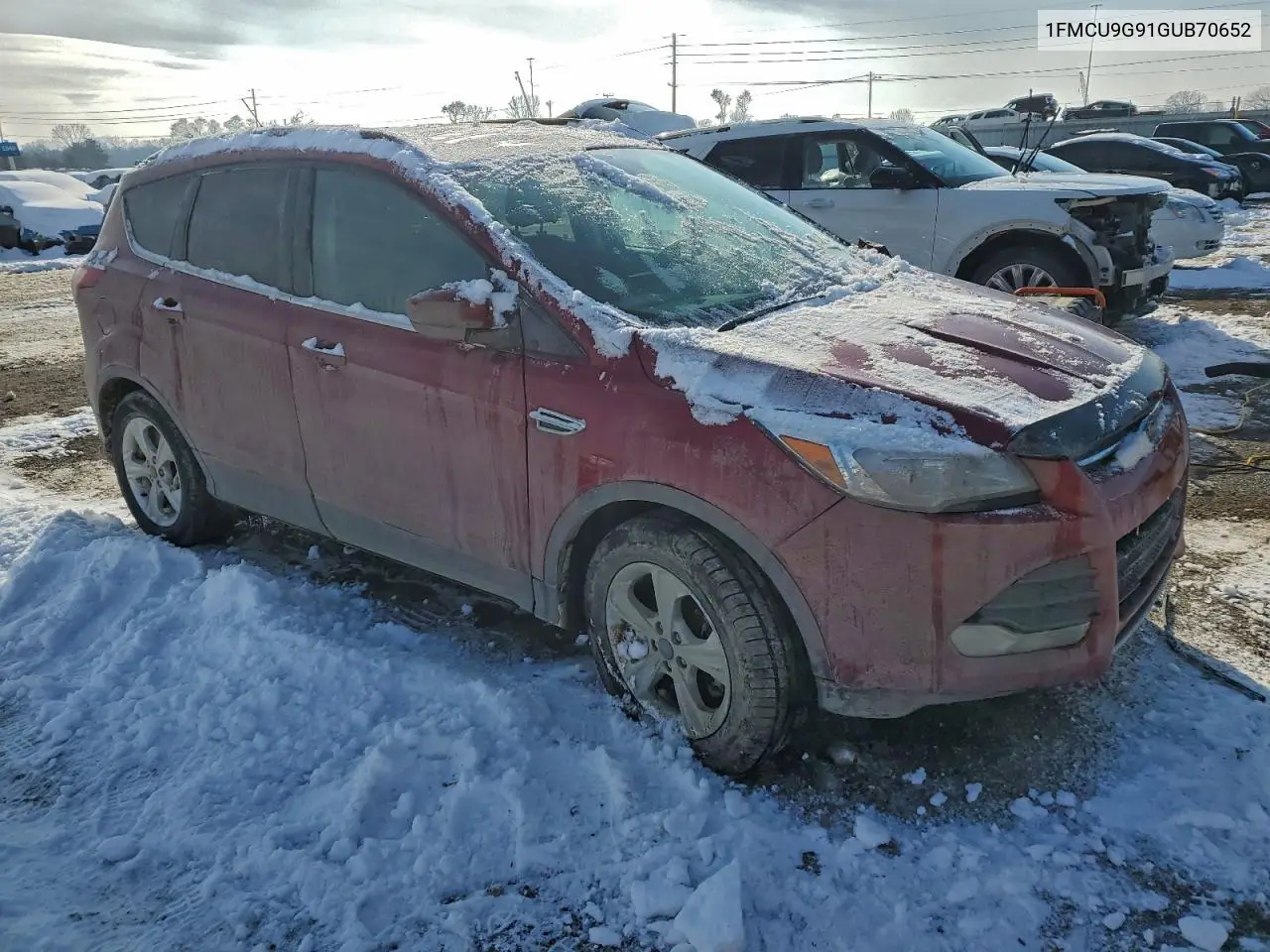 1FMCU9G91GUB70652 2016 Ford Escape Se
