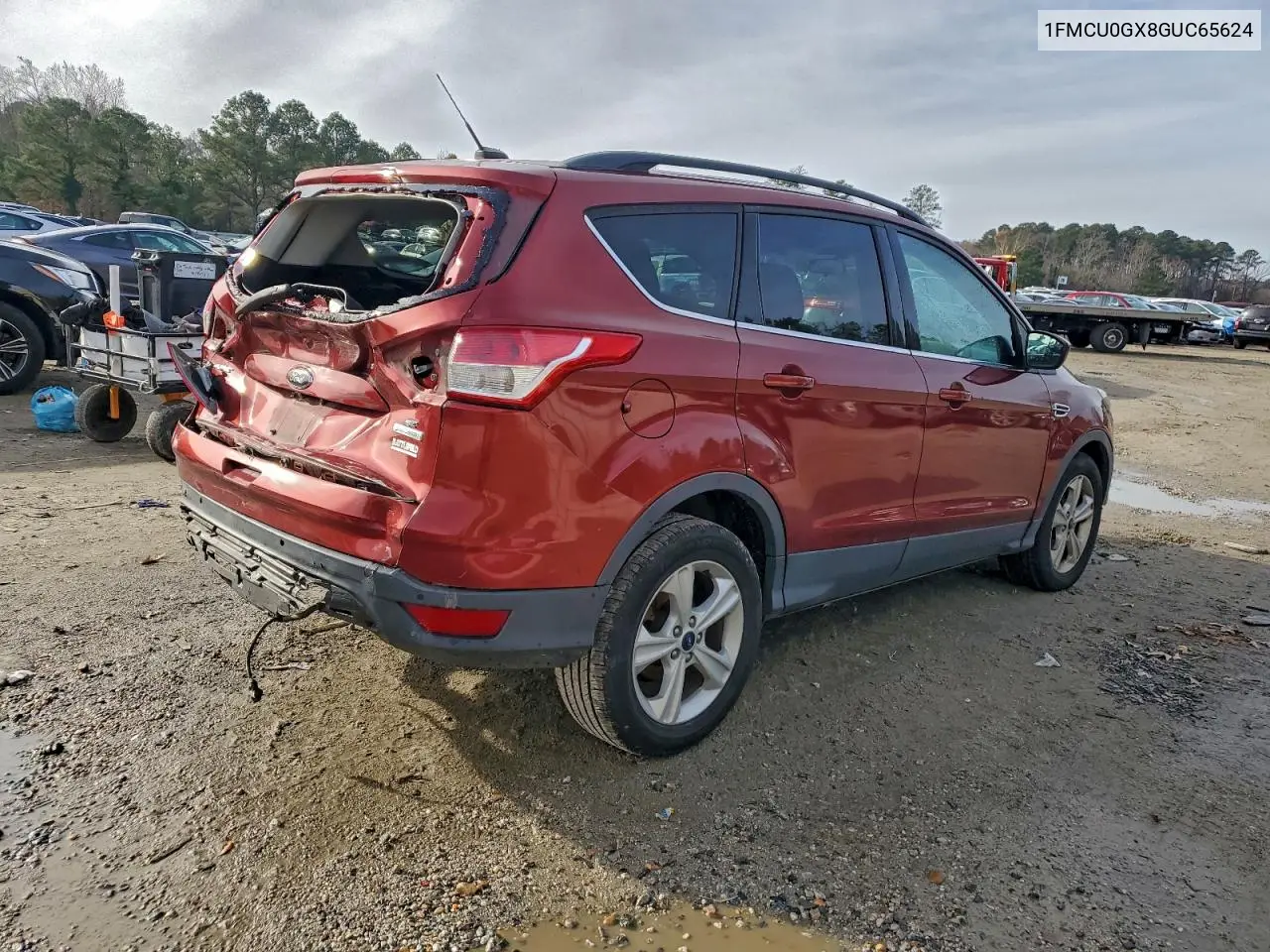 1FMCU0GX8GUC65624 2016 Ford Escape Se