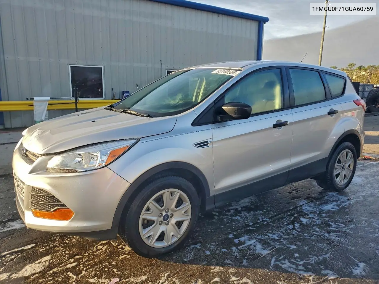 1FMCU0F71GUA60759 2016 Ford Escape S