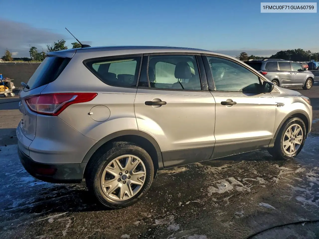 1FMCU0F71GUA60759 2016 Ford Escape S