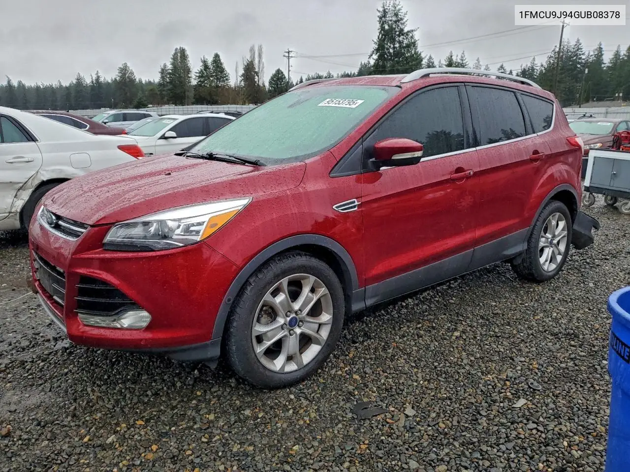1FMCU9J94GUB08378 2016 Ford Escape Titanium
