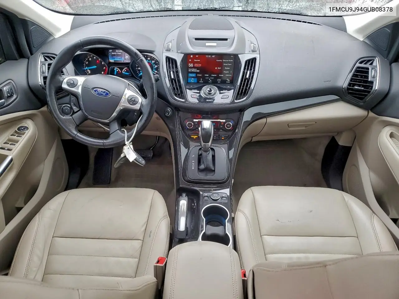 1FMCU9J94GUB08378 2016 Ford Escape Titanium