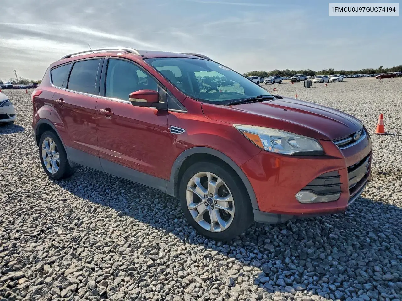 1FMCU0J97GUC74194 2016 Ford Escape Titanium