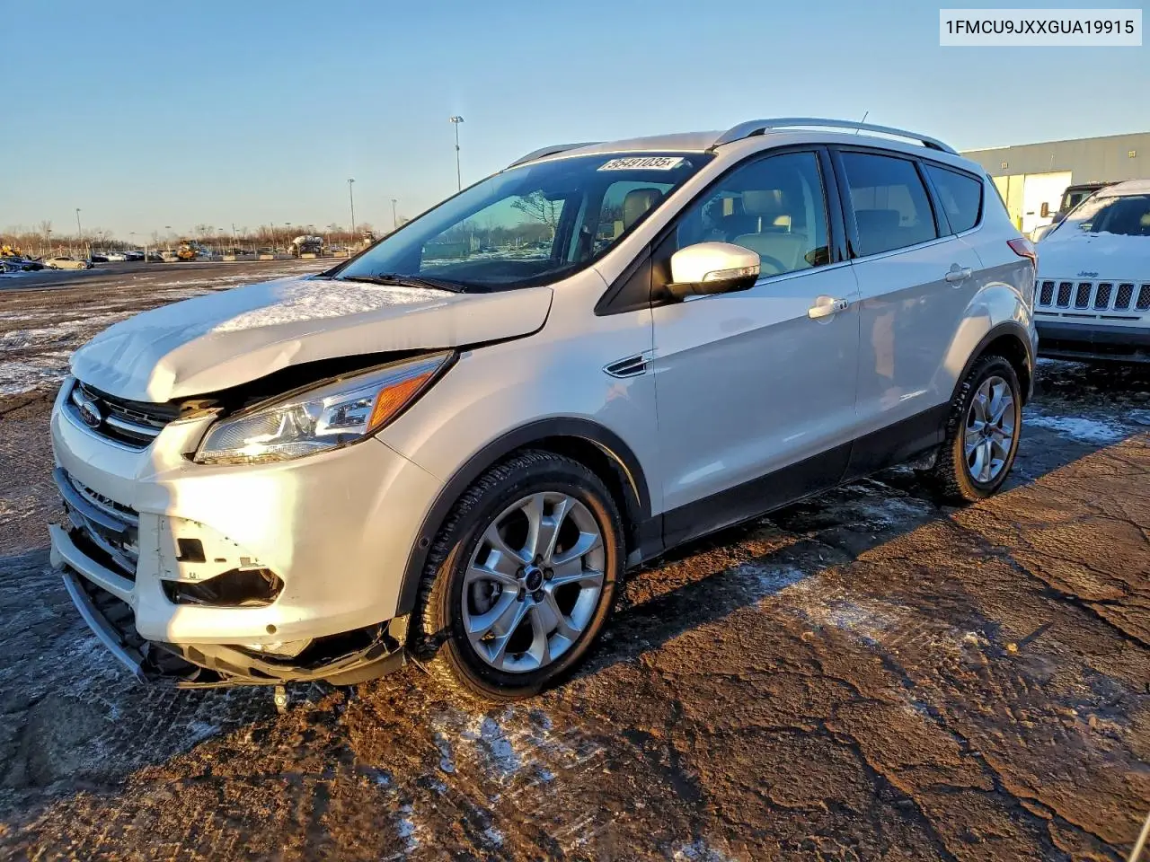 1FMCU9JXXGUA19915 2016 Ford Escape Titanium