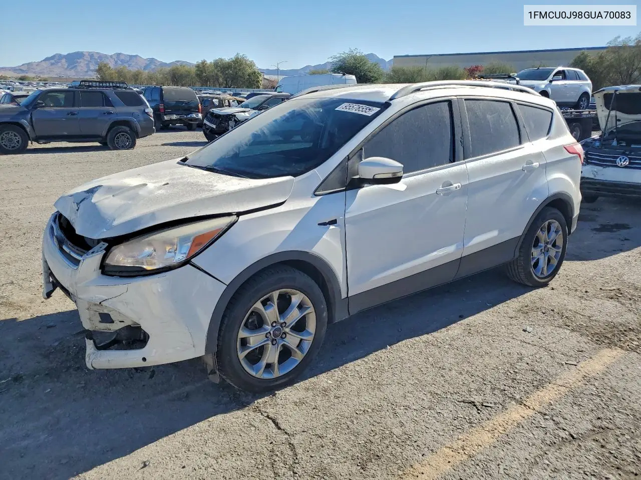 1FMCU0J98GUA70083 2016 Ford Escape Titanium