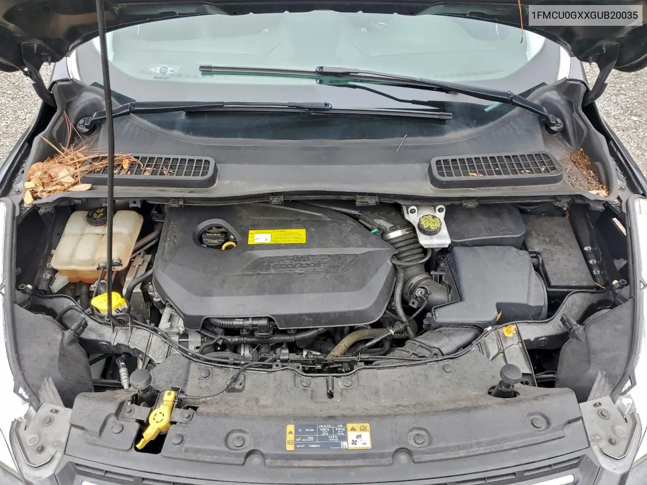 1FMCU0GXXGUB20035 2016 Ford Escape Se