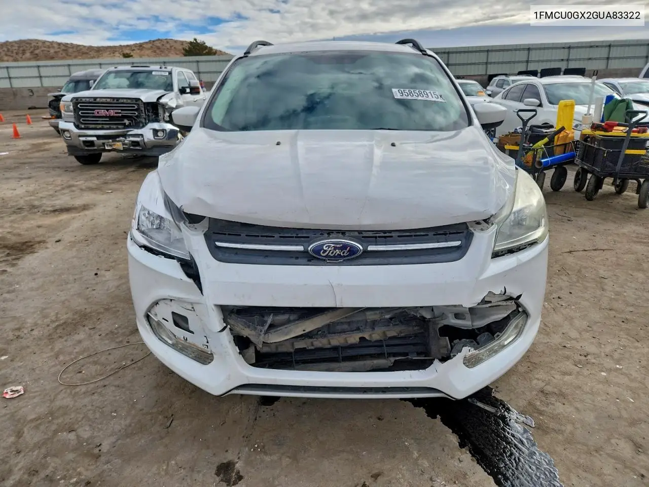 1FMCU0GX2GUA83322 2016 Ford Escape Se
