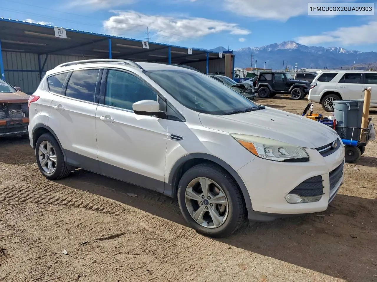 1FMCU0GX2GUA09303 2016 Ford Escape Se