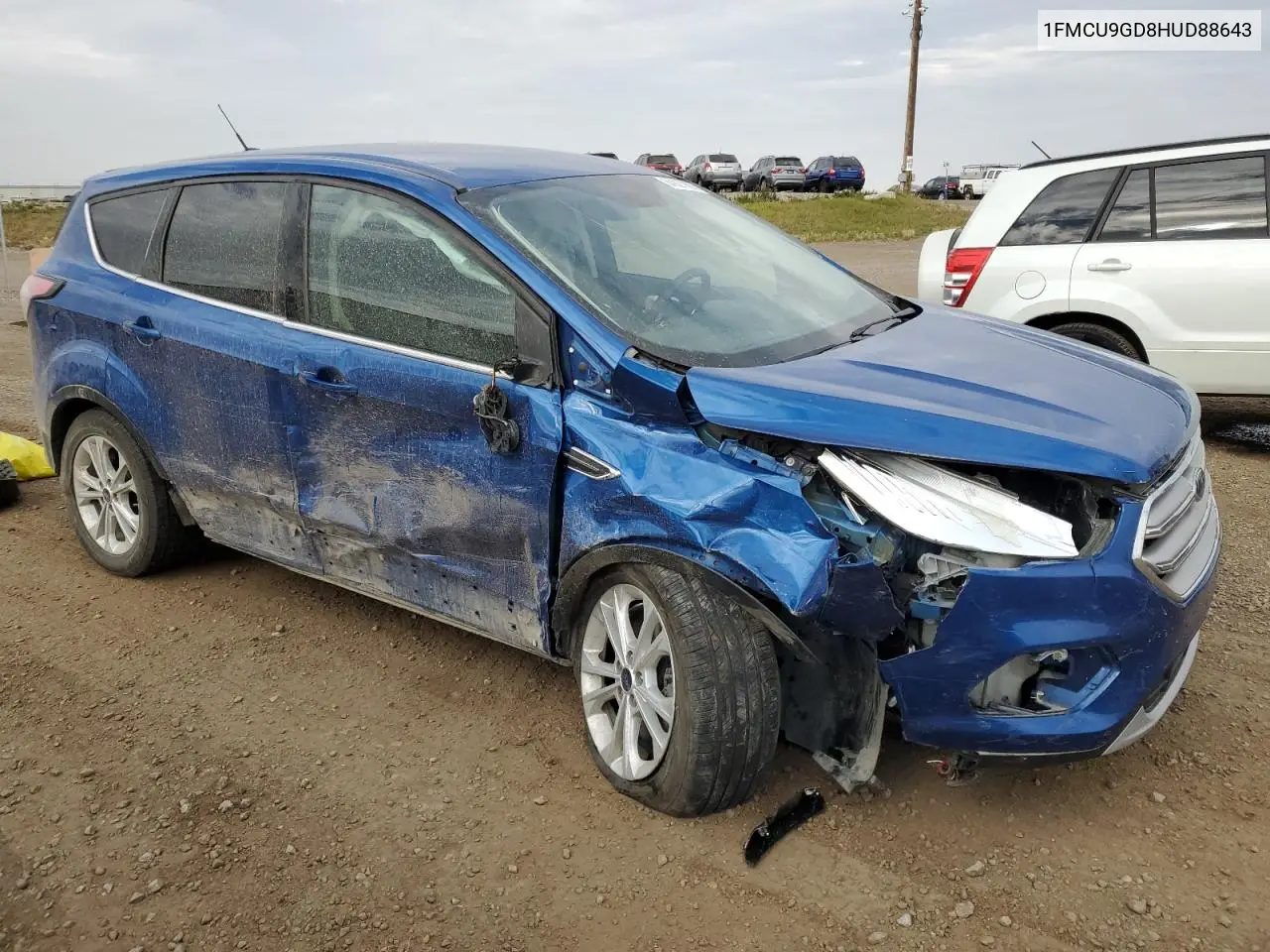 1FMCU9GD8HUD88643 2017 Ford Escape Se