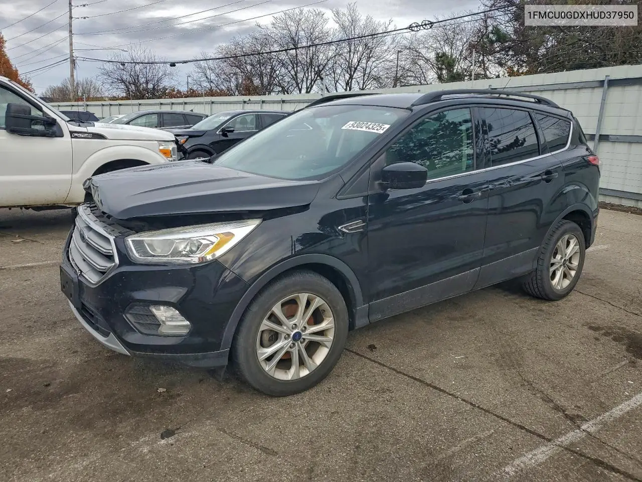 1FMCU0GDXHUD37950 2017 Ford Escape Se