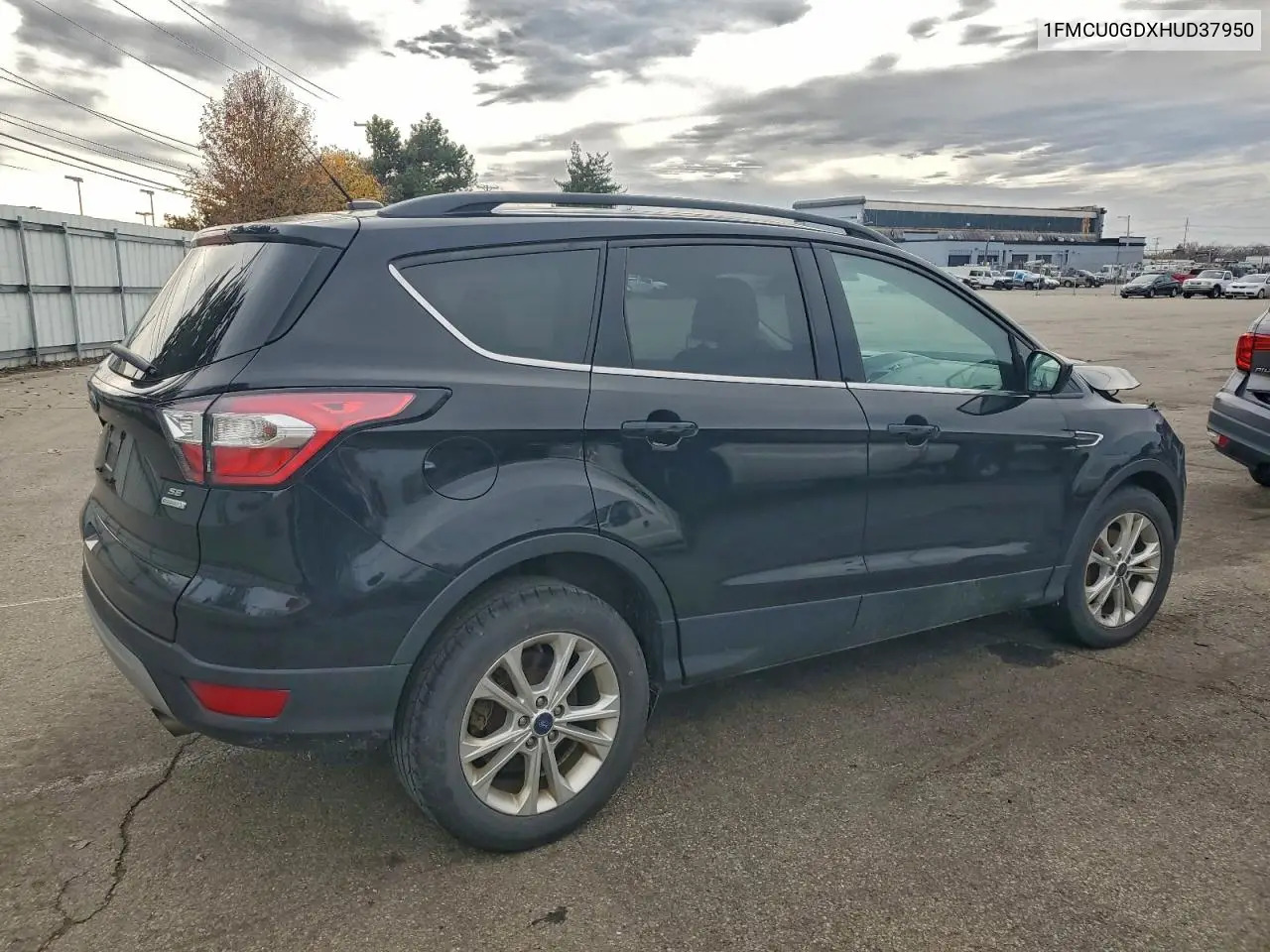 1FMCU0GDXHUD37950 2017 Ford Escape Se