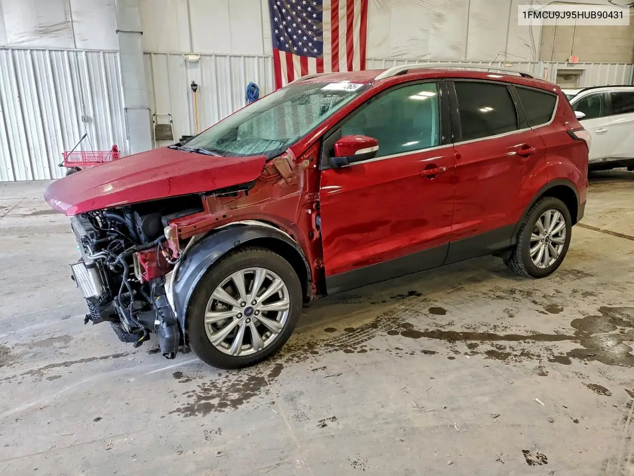 1FMCU9J95HUB90431 2017 Ford Escape Titanium