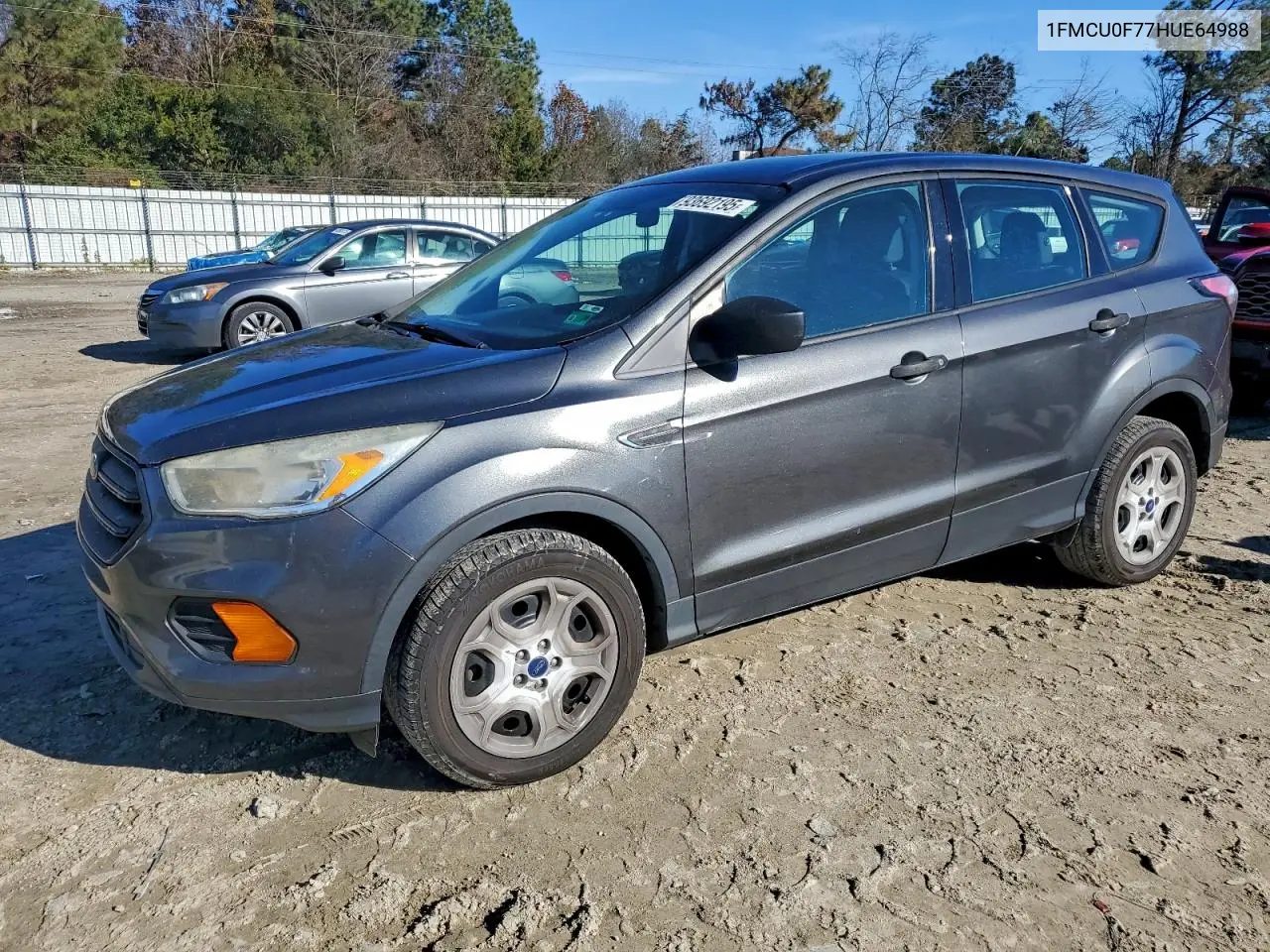 1FMCU0F77HUE64988 2017 Ford Escape S