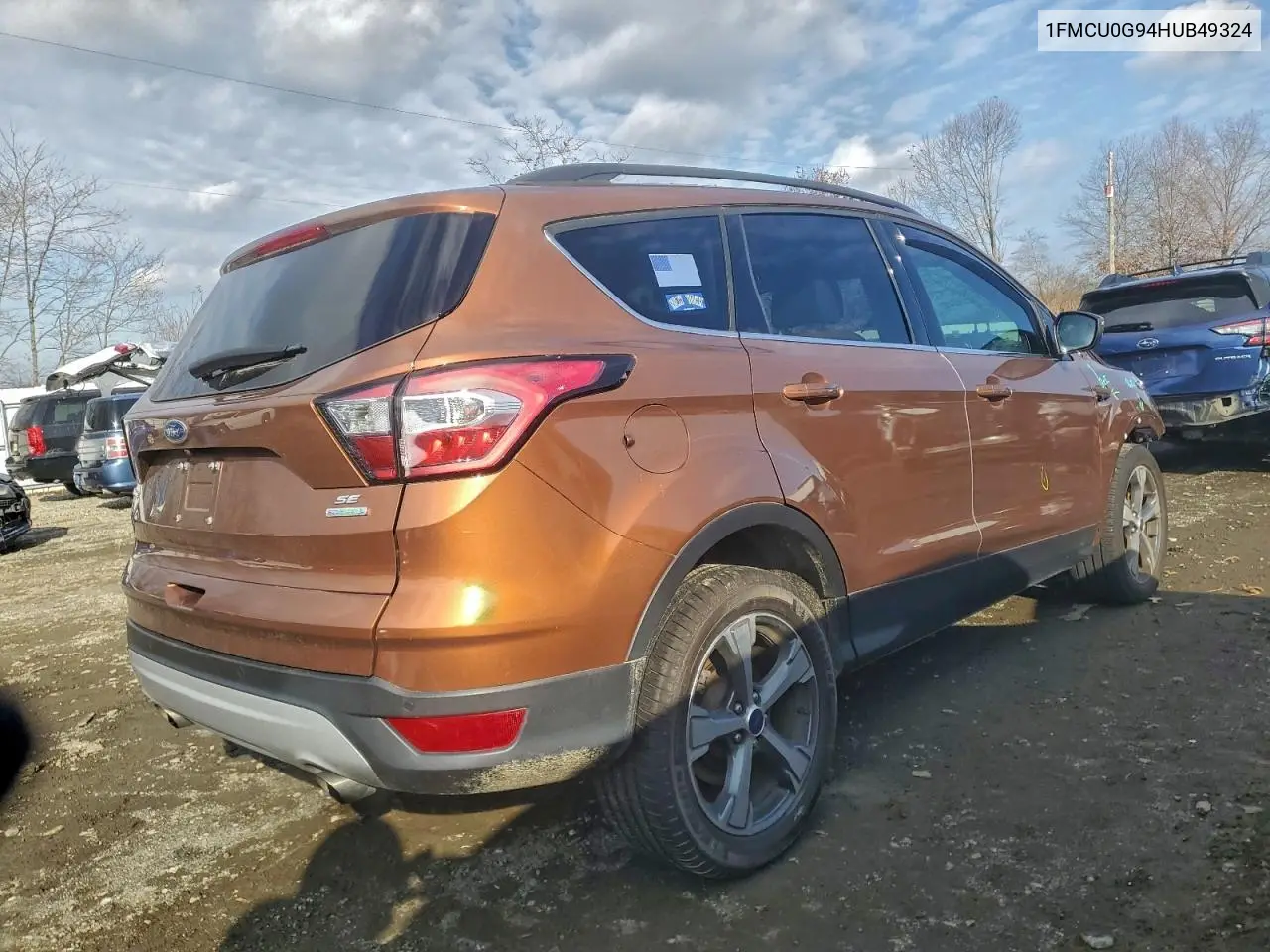 1FMCU0G94HUB49324 2017 Ford Escape Se