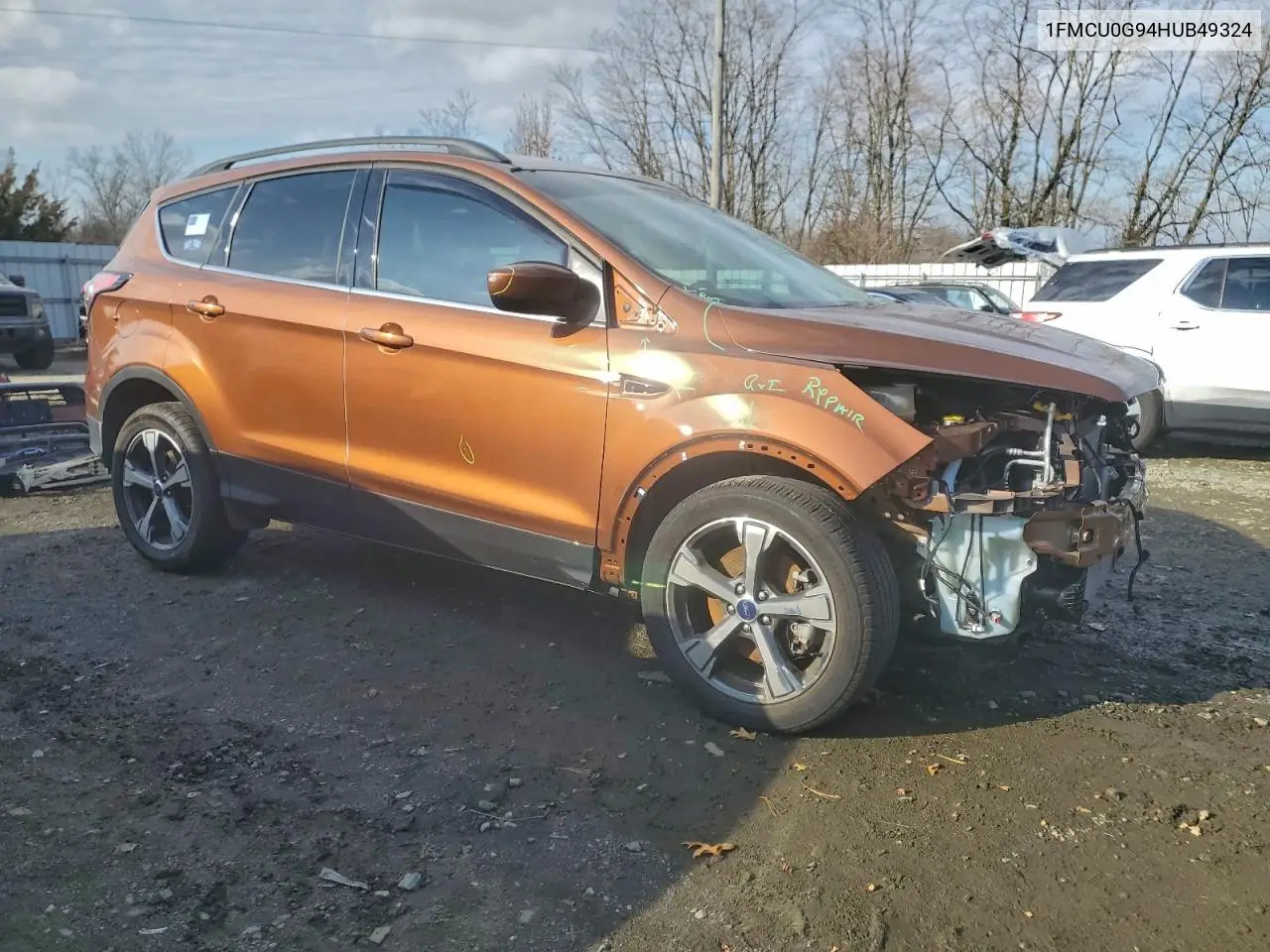 1FMCU0G94HUB49324 2017 Ford Escape Se