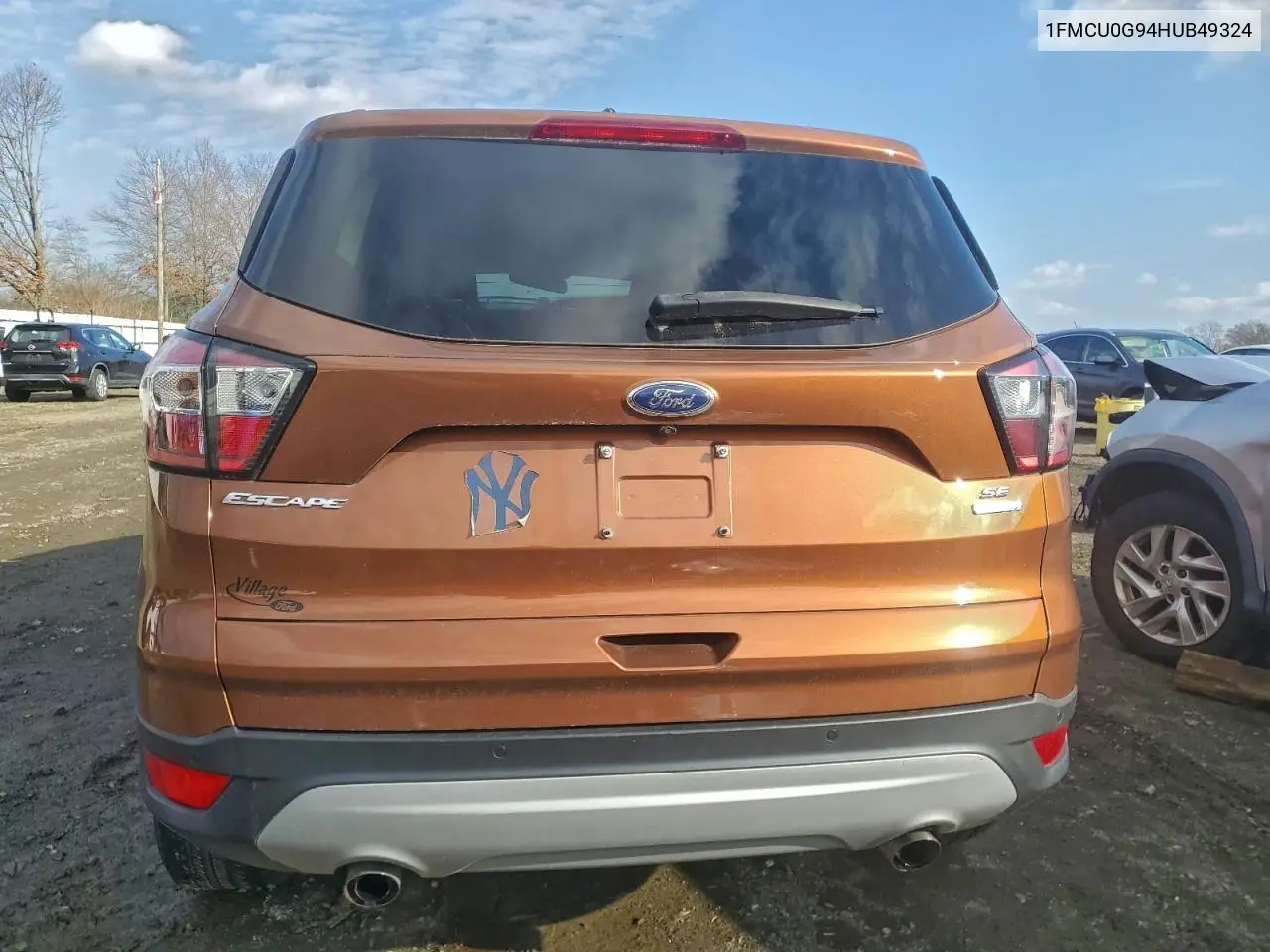 1FMCU0G94HUB49324 2017 Ford Escape Se