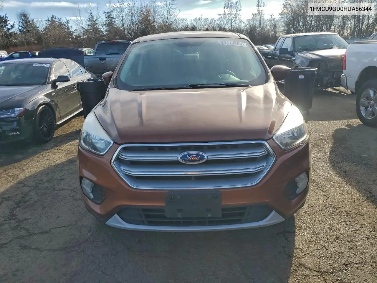 1FMCU9GD0HUA86344 2017 Ford Escape Se