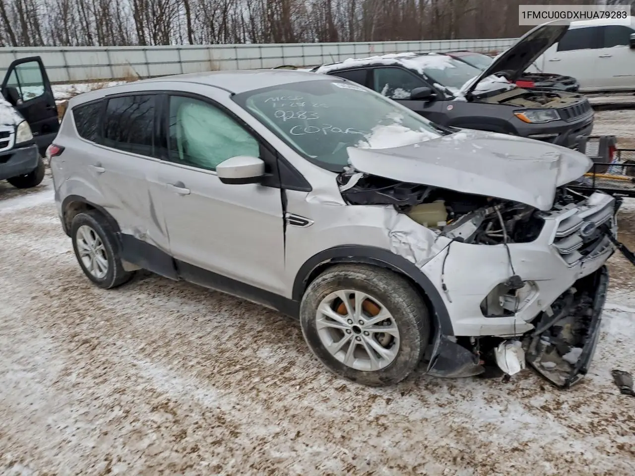 1FMCU0GDXHUA79283 2017 Ford Escape Se