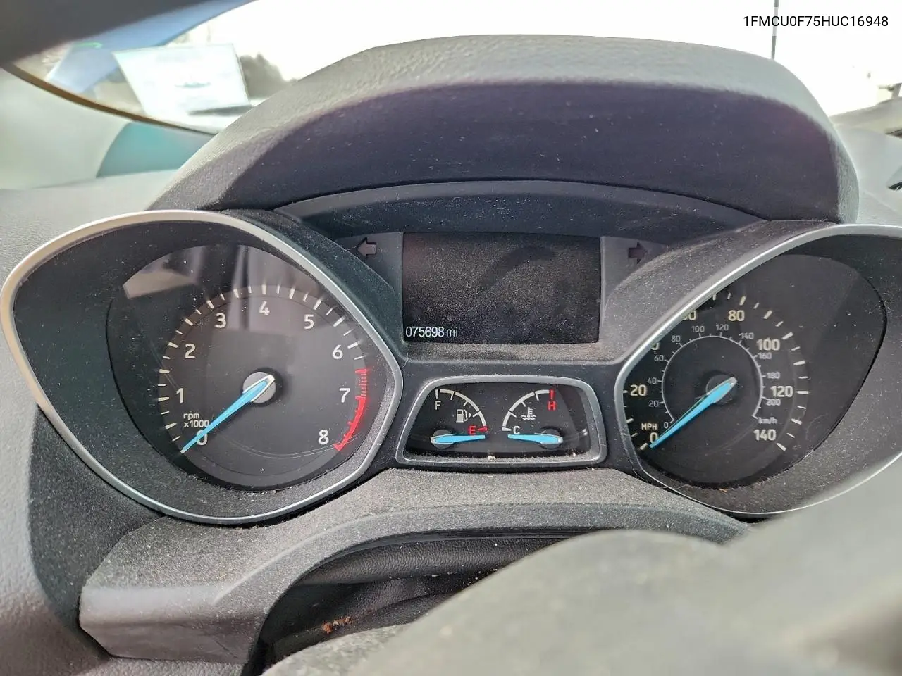1FMCU0F75HUC16948 2017 Ford Escape S