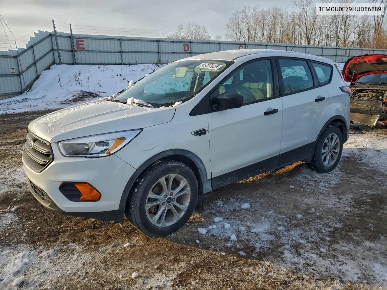 1FMCU0F79HUD86889 2017 Ford Escape S