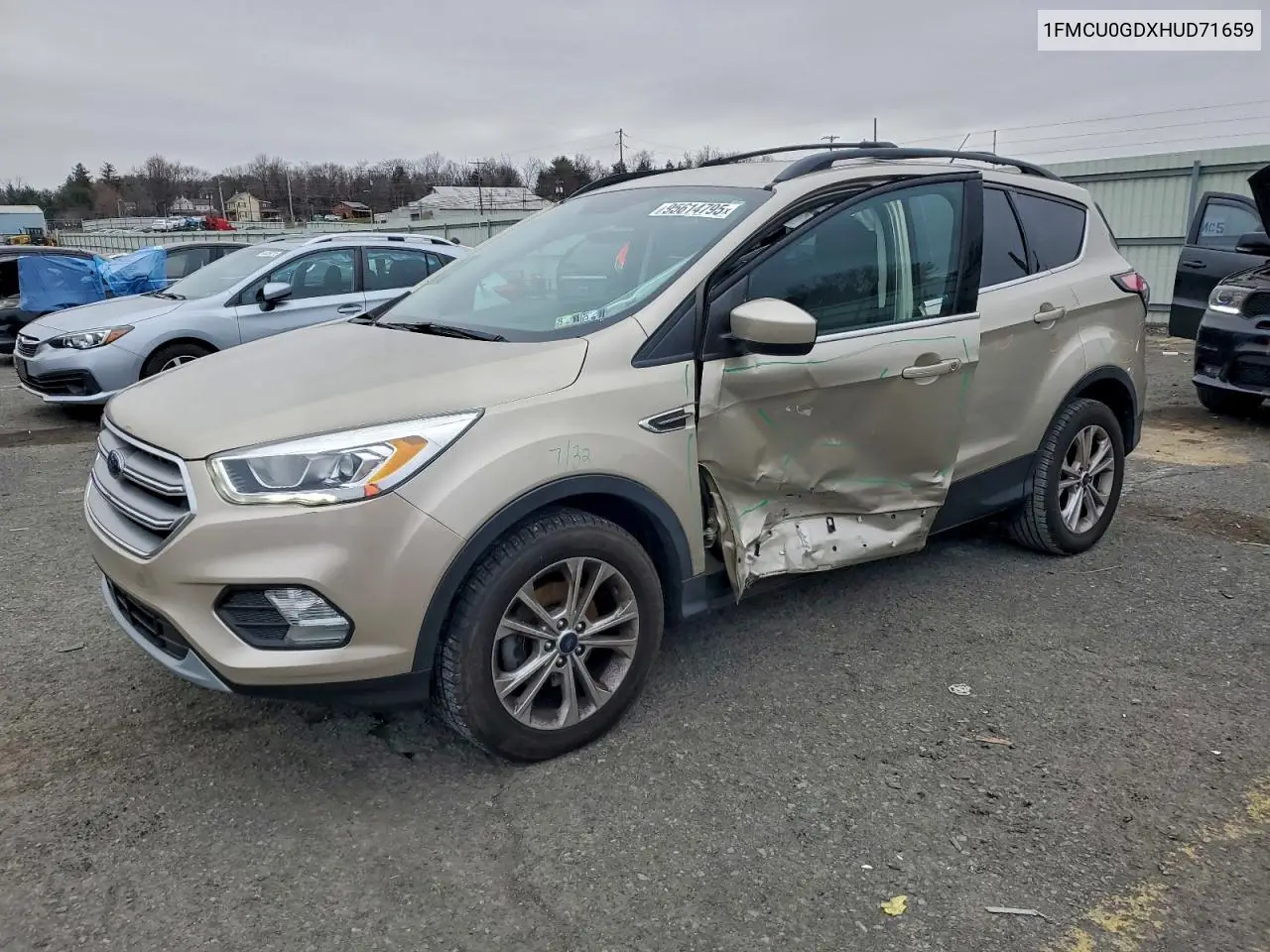 1FMCU0GDXHUD71659 2017 Ford Escape Se