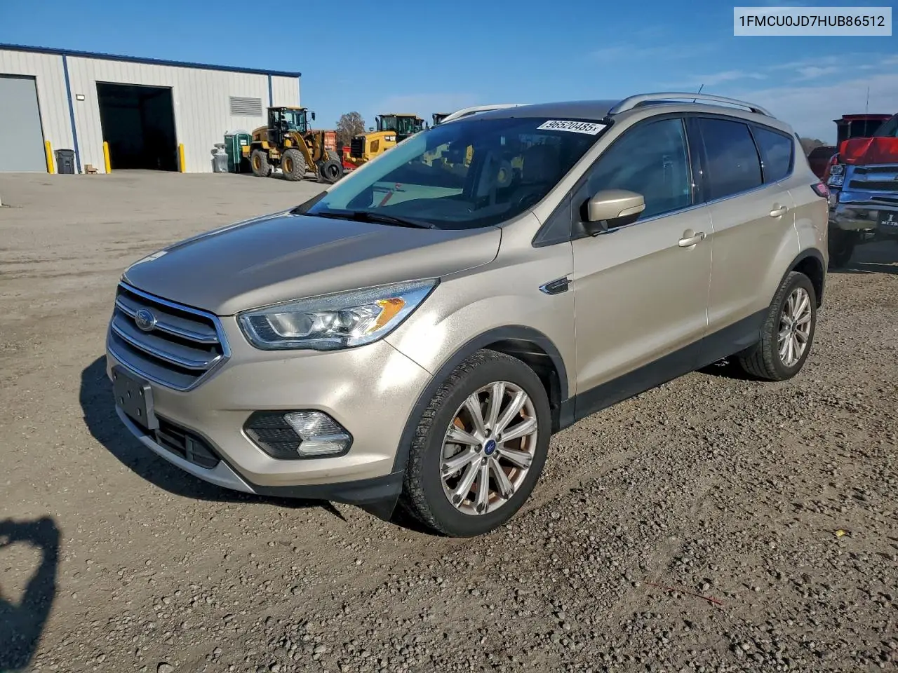 1FMCU0JD7HUB86512 2017 Ford Escape Titanium