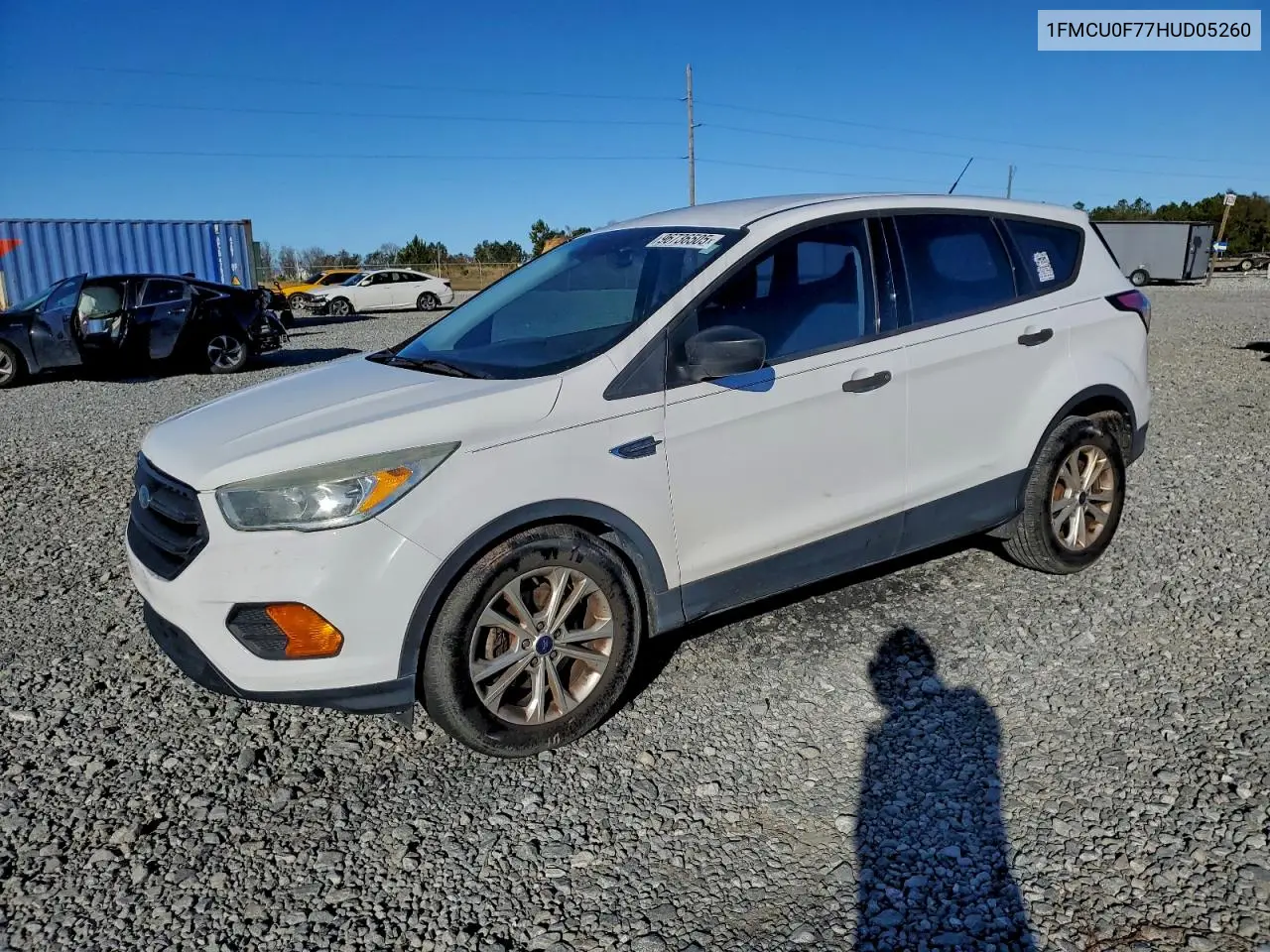 1FMCU0F77HUD05260 2017 Ford Escape S