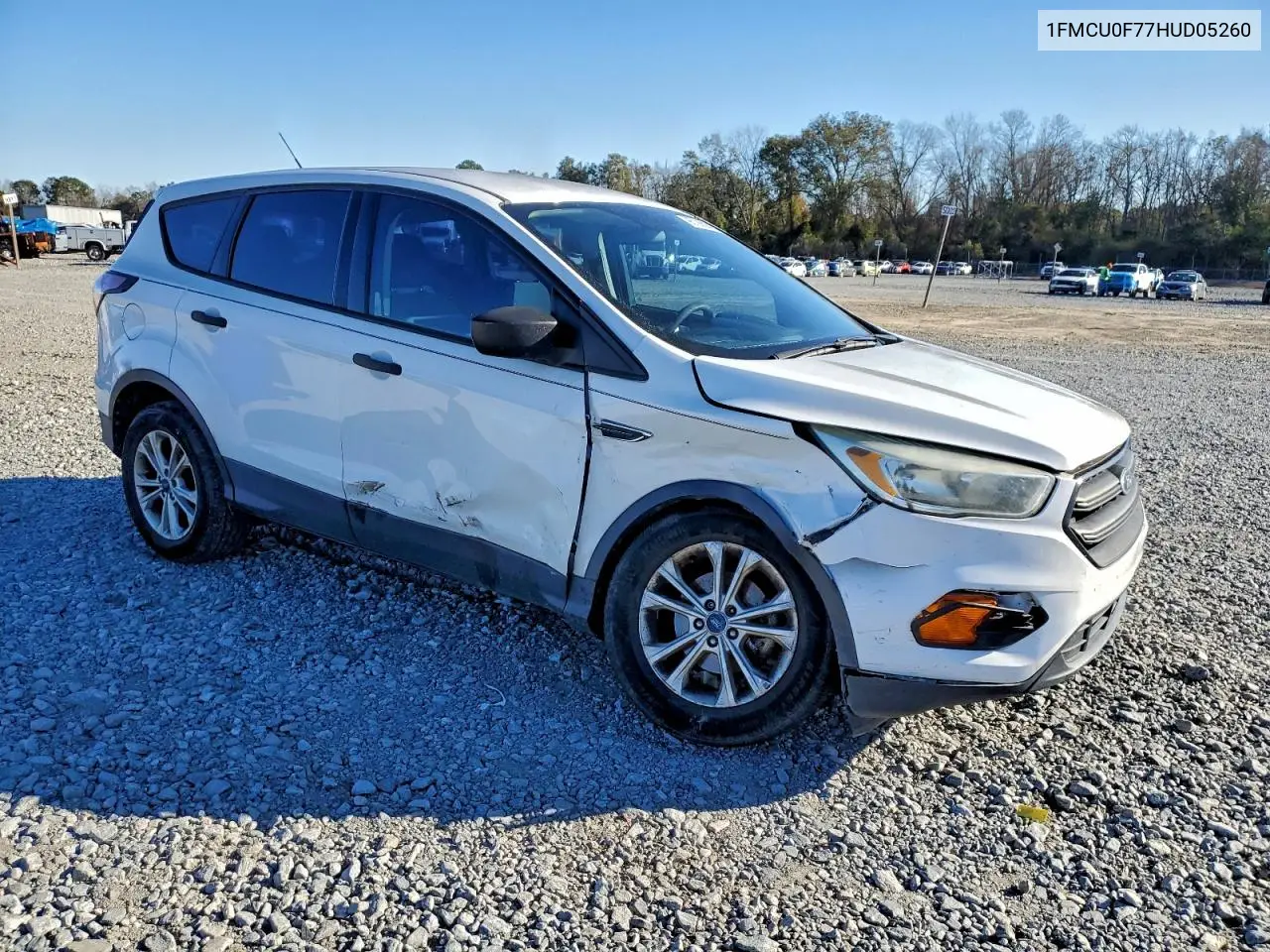 1FMCU0F77HUD05260 2017 Ford Escape S