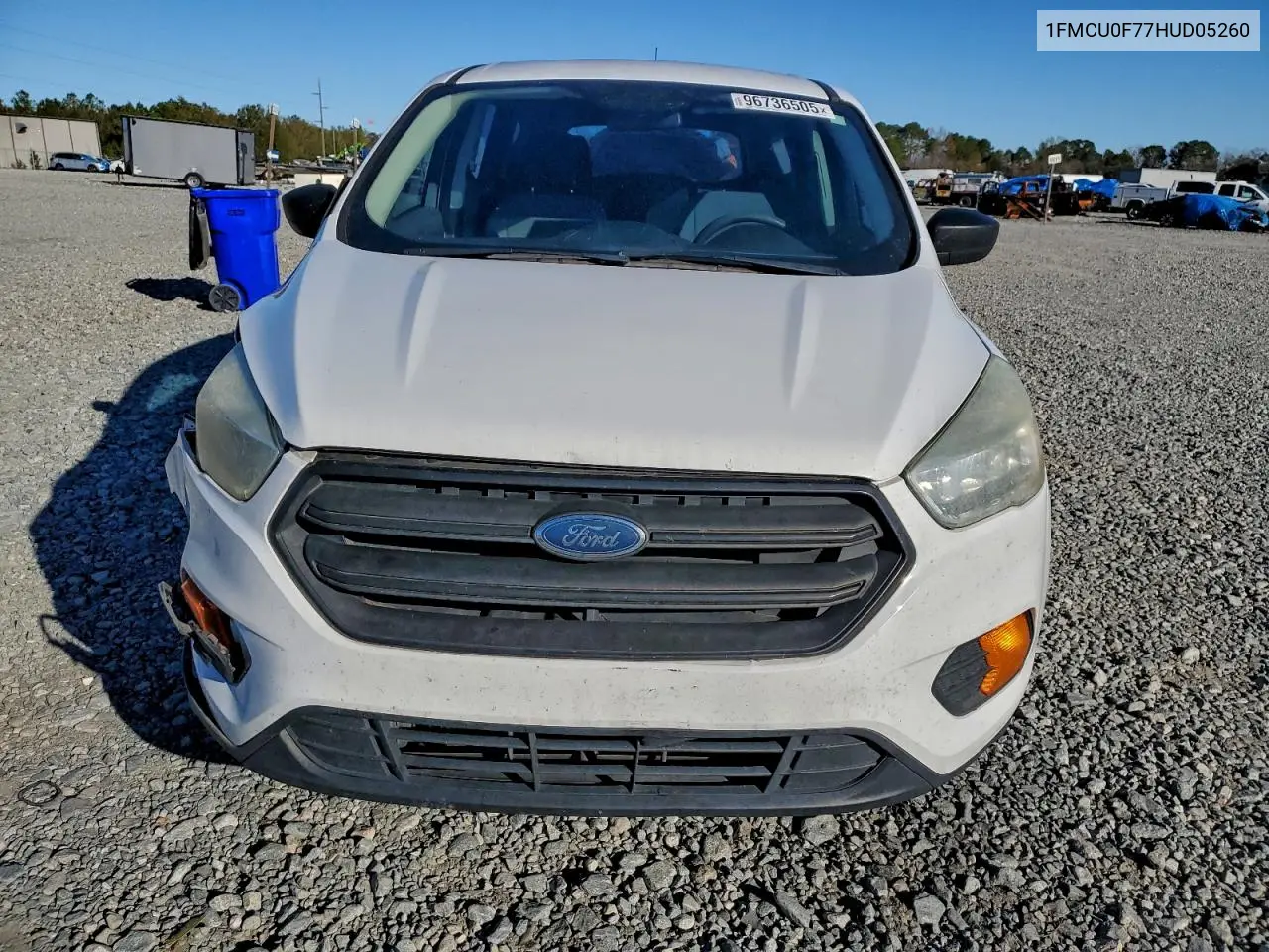 1FMCU0F77HUD05260 2017 Ford Escape S