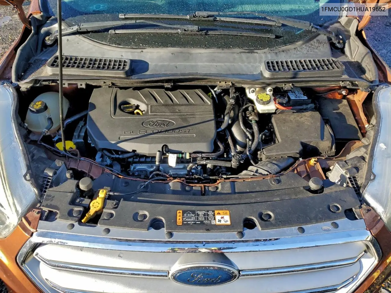 1FMCU0GD1HUA19652 2017 Ford Escape Se