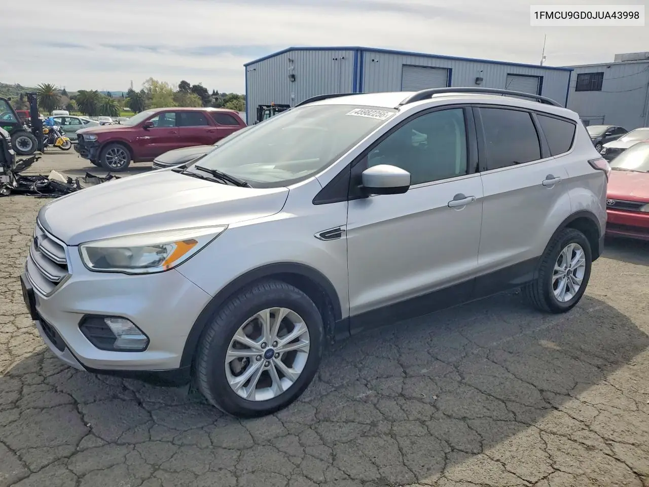 1FMCU9GD0JUA43998 2018 Ford Escape Se