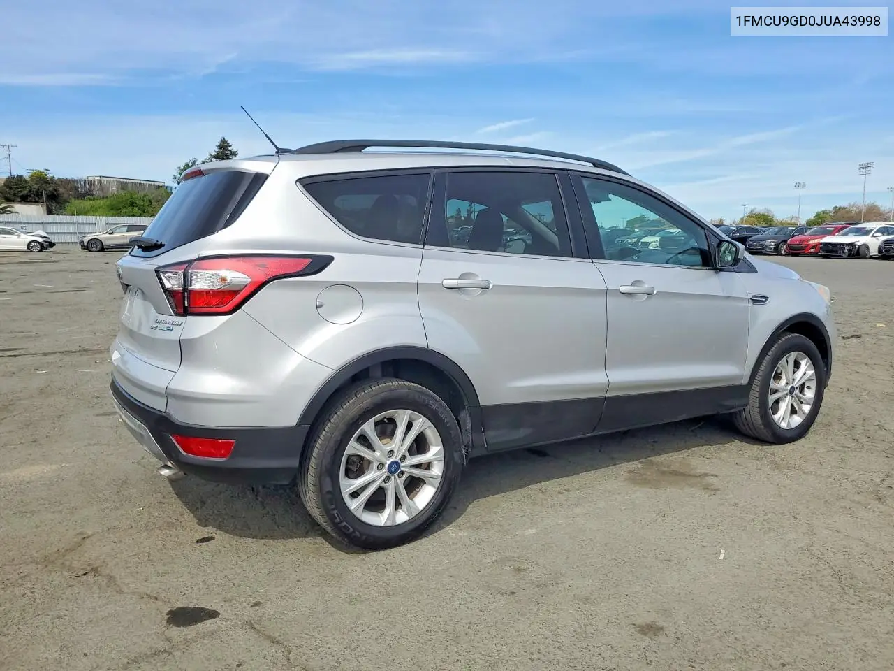 1FMCU9GD0JUA43998 2018 Ford Escape Se