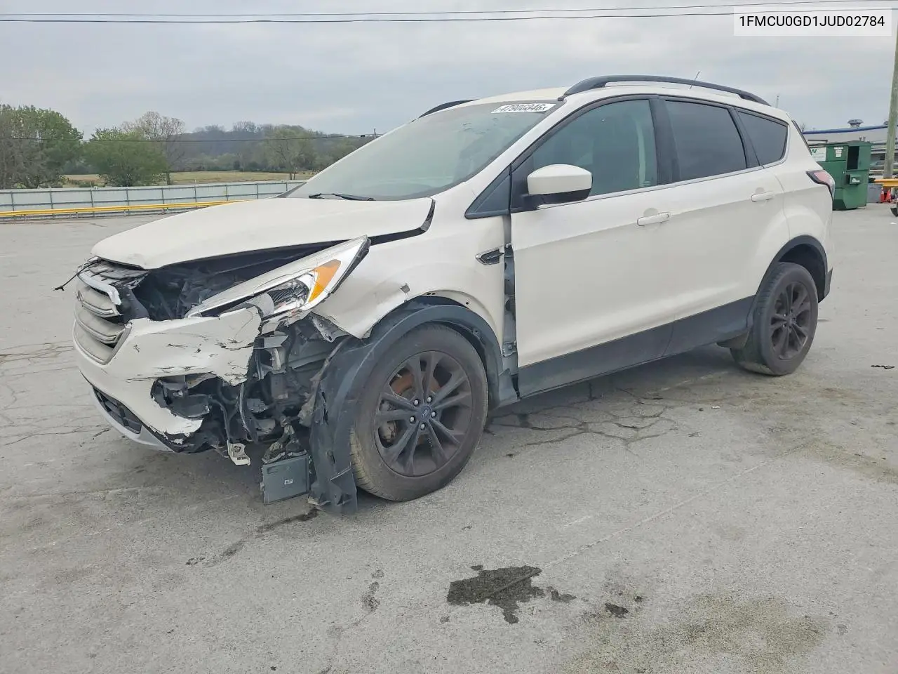 1FMCU0GD1JUD02784 2018 Ford Escape Se