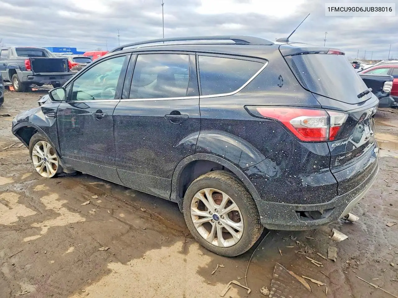 1FMCU9GD6JUB38016 2018 Ford Escape Se