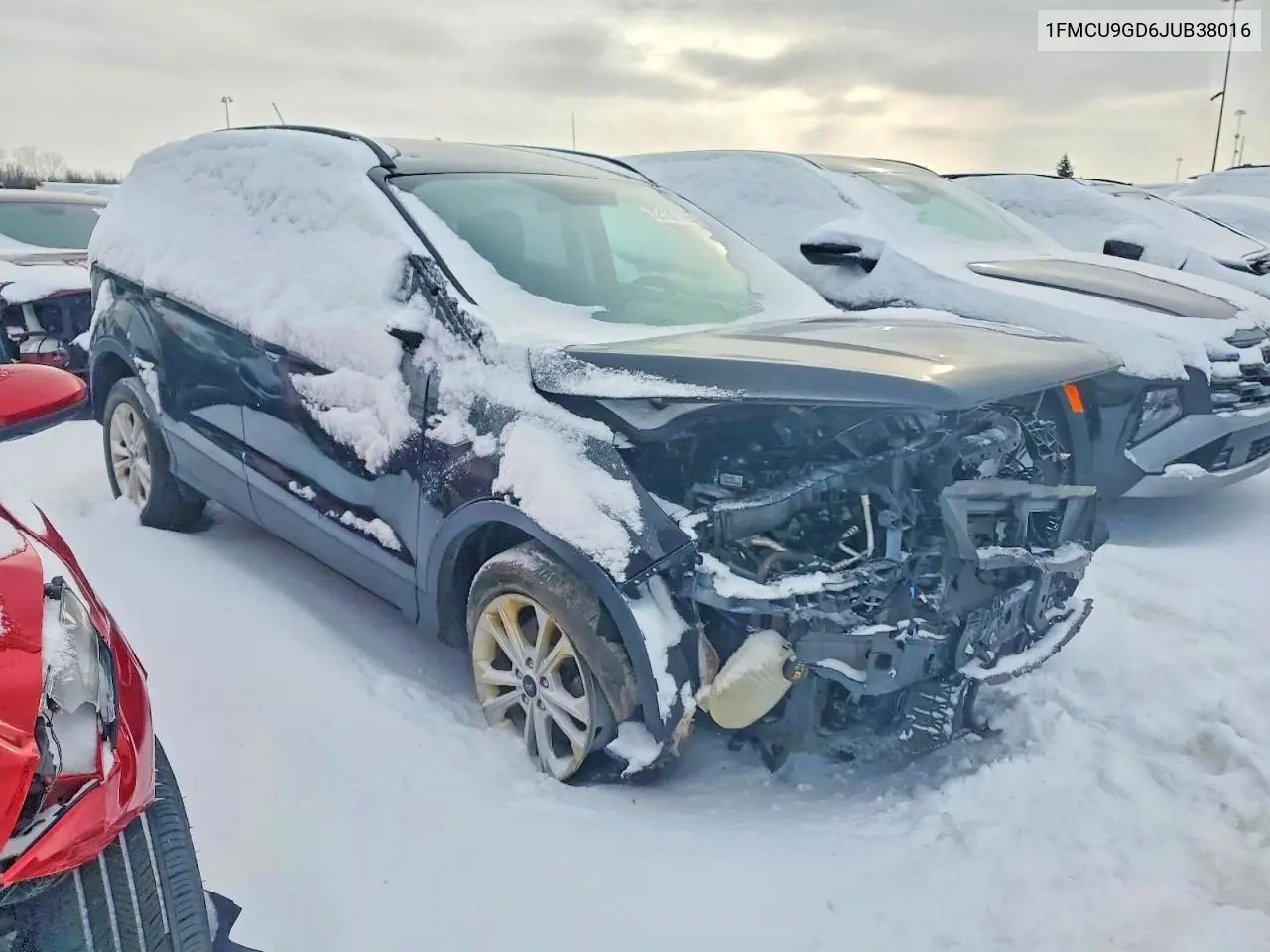 1FMCU9GD6JUB38016 2018 Ford Escape Se