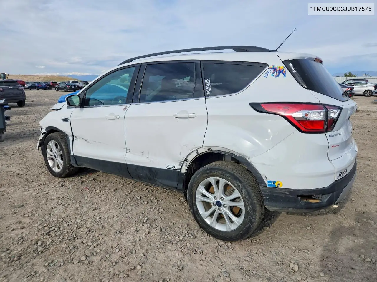 1FMCU9GD3JUB17575 2018 Ford Escape Se