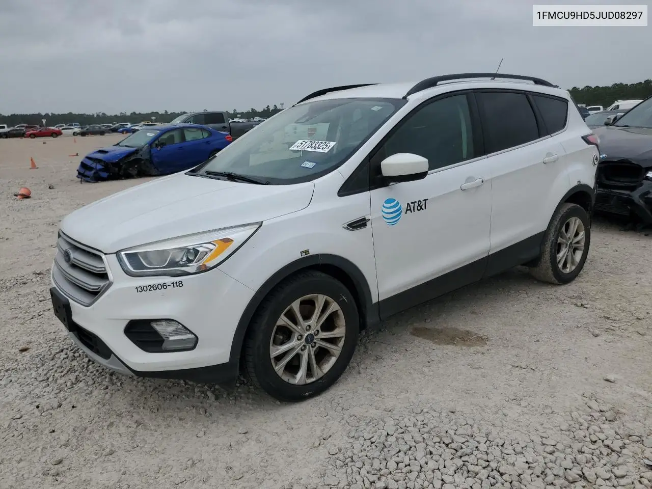1FMCU9HD5JUD08297 2018 Ford Escape Sel