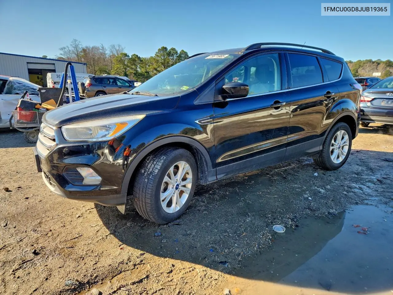 1FMCU0GD8JUB19365 2018 Ford Escape Se