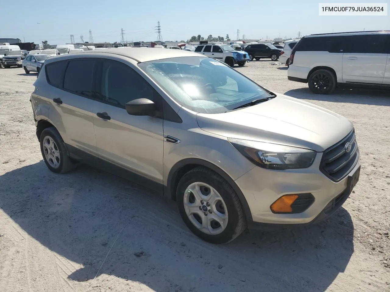 1FMCU0F79JUA36524 2018 Ford Escape S