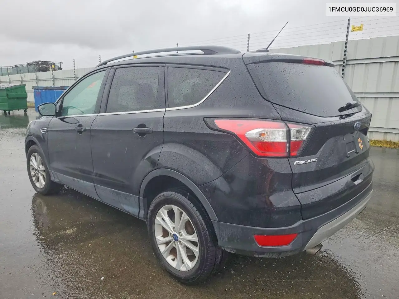 1FMCU0GD0JUC36969 2018 Ford Escape Se