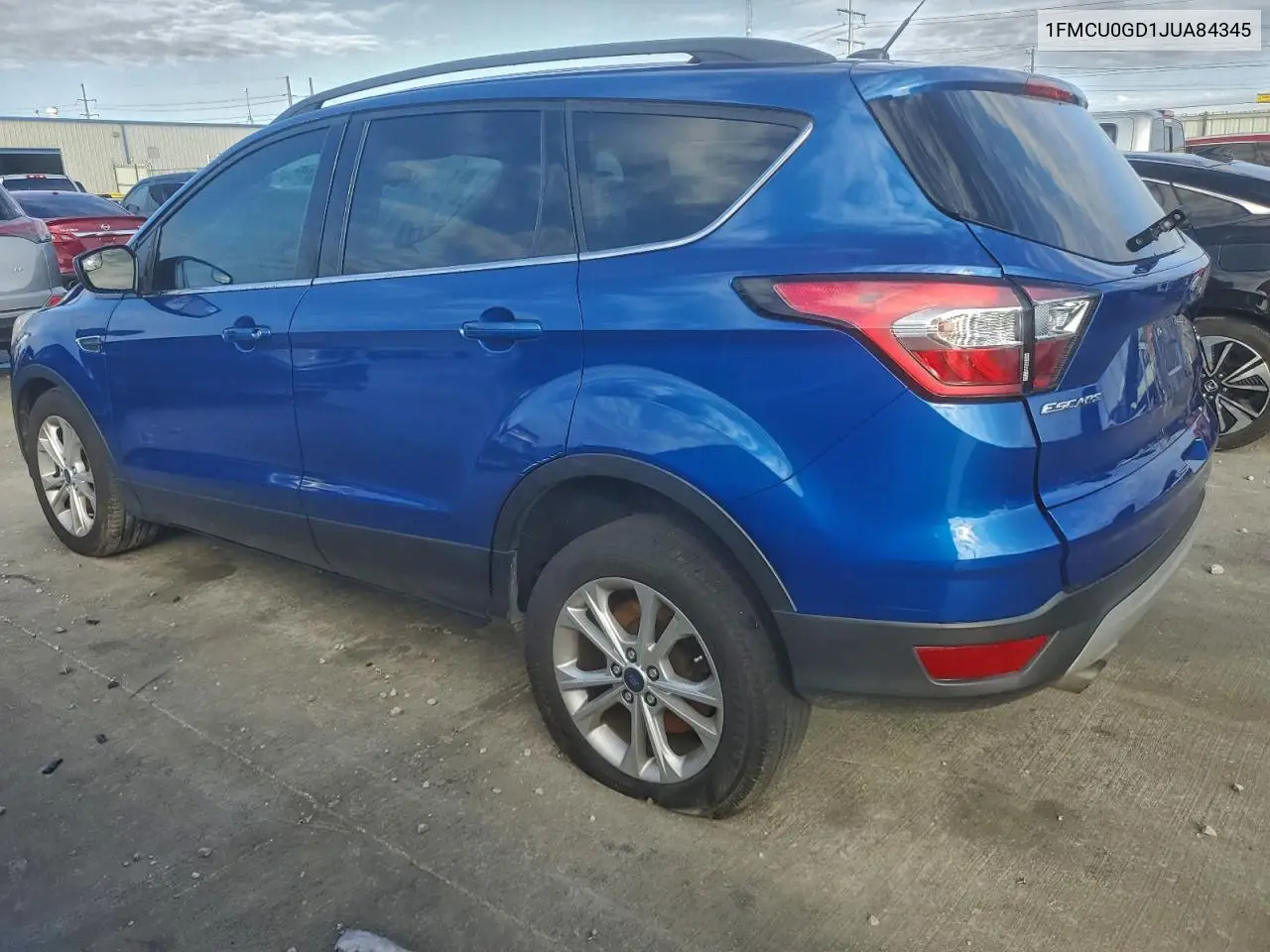 1FMCU0GD1JUA84345 2018 Ford Escape Se