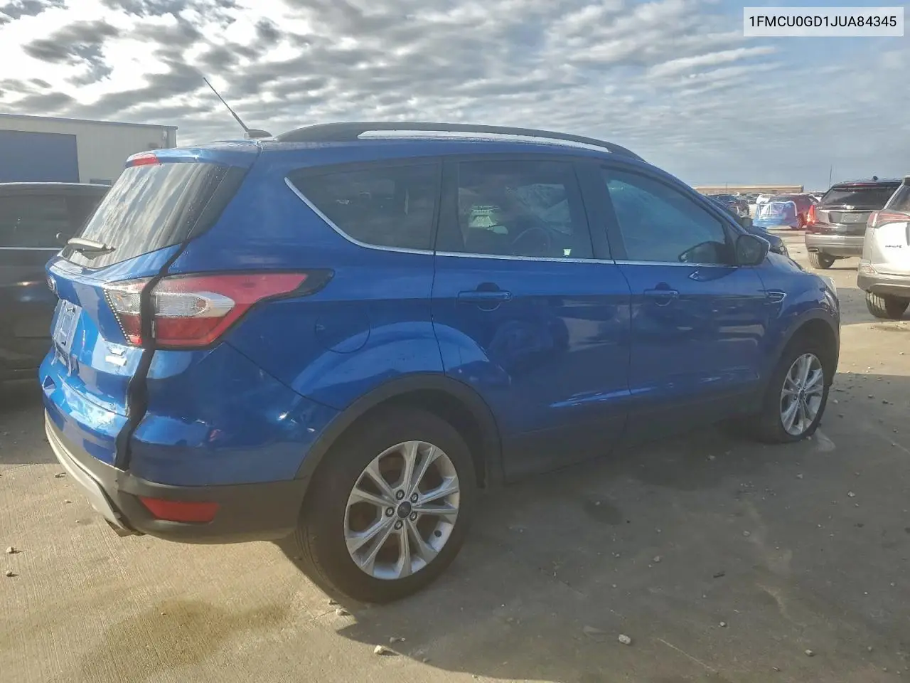 1FMCU0GD1JUA84345 2018 Ford Escape Se