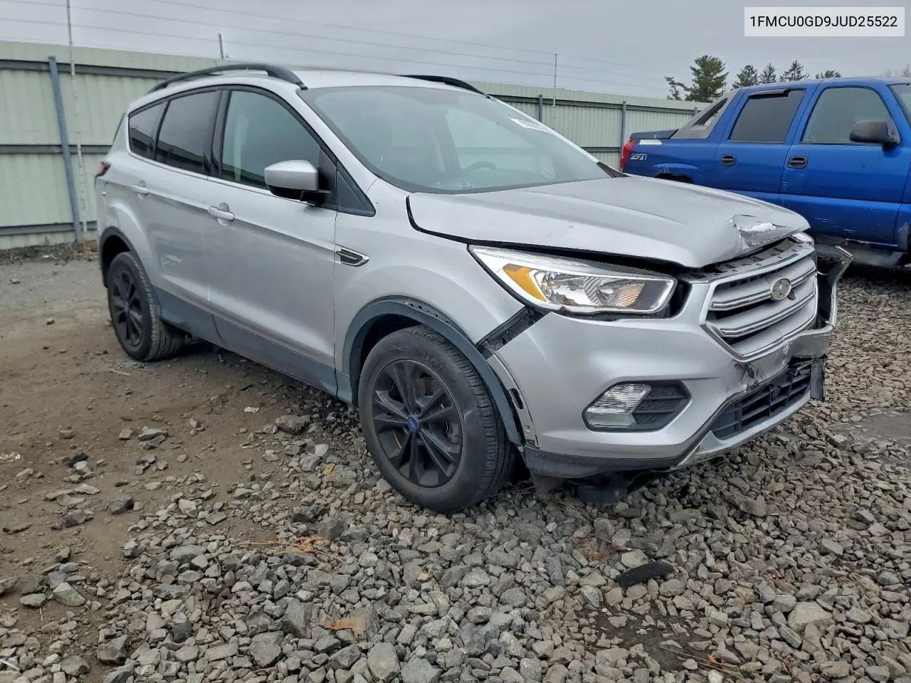 1FMCU0GD9JUD25522 2018 Ford Escape Se
