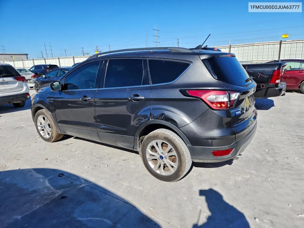 1FMCU0GD2JUA63777 2018 Ford Escape Se