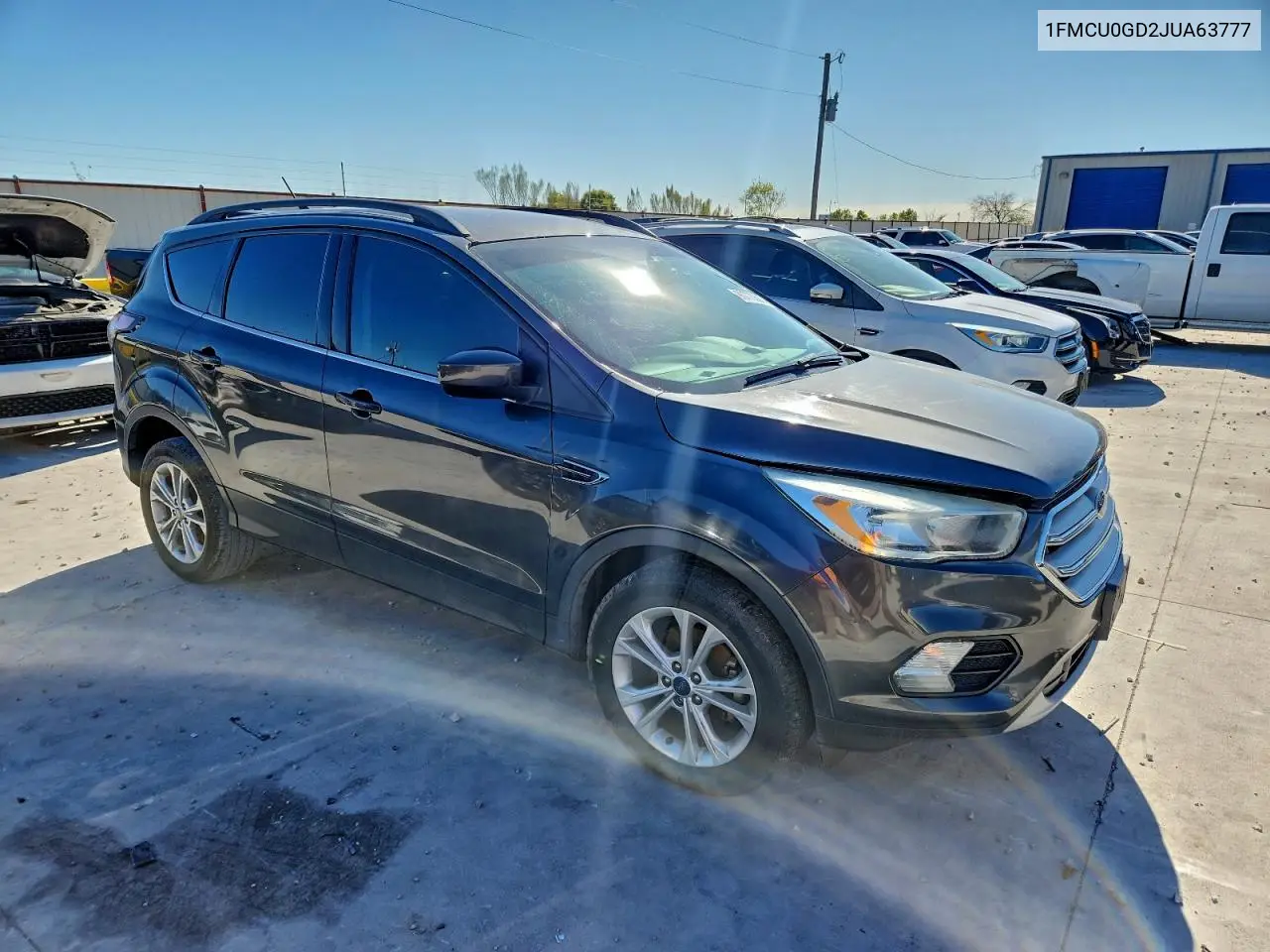 1FMCU0GD2JUA63777 2018 Ford Escape Se