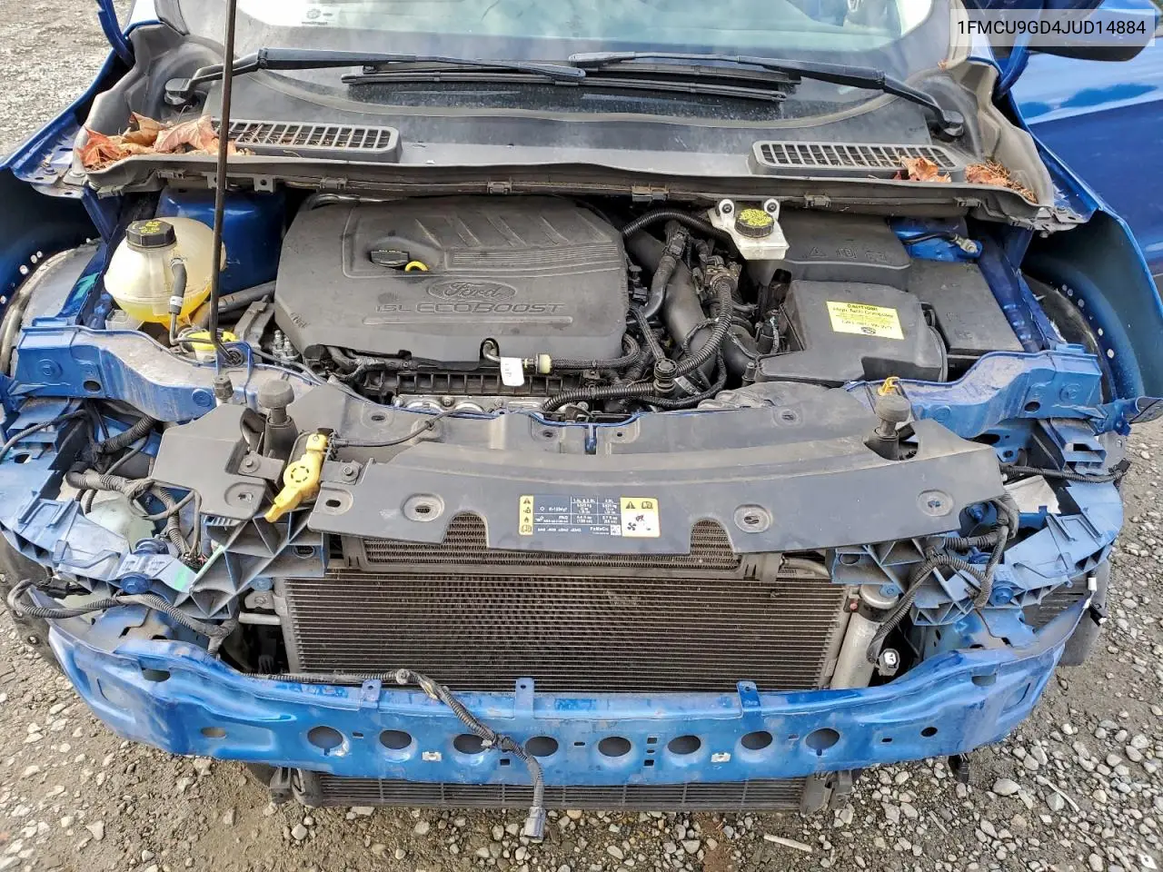 1FMCU9GD4JUD14884 2018 Ford Escape Se