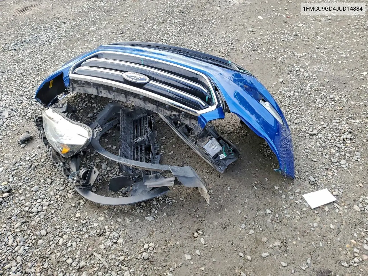 1FMCU9GD4JUD14884 2018 Ford Escape Se