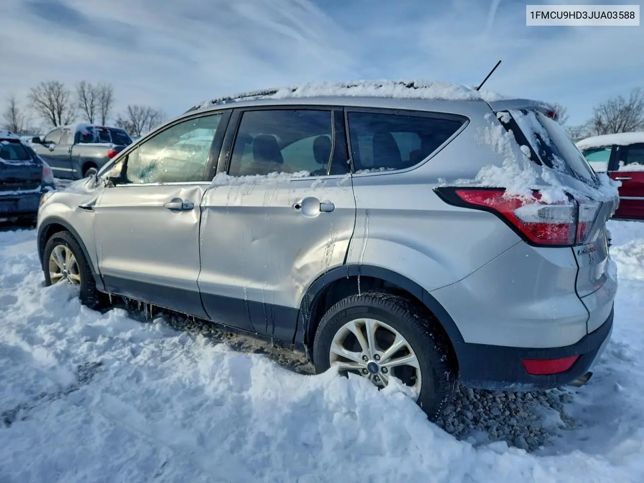 1FMCU9HD3JUA03588 2018 Ford Escape Sel