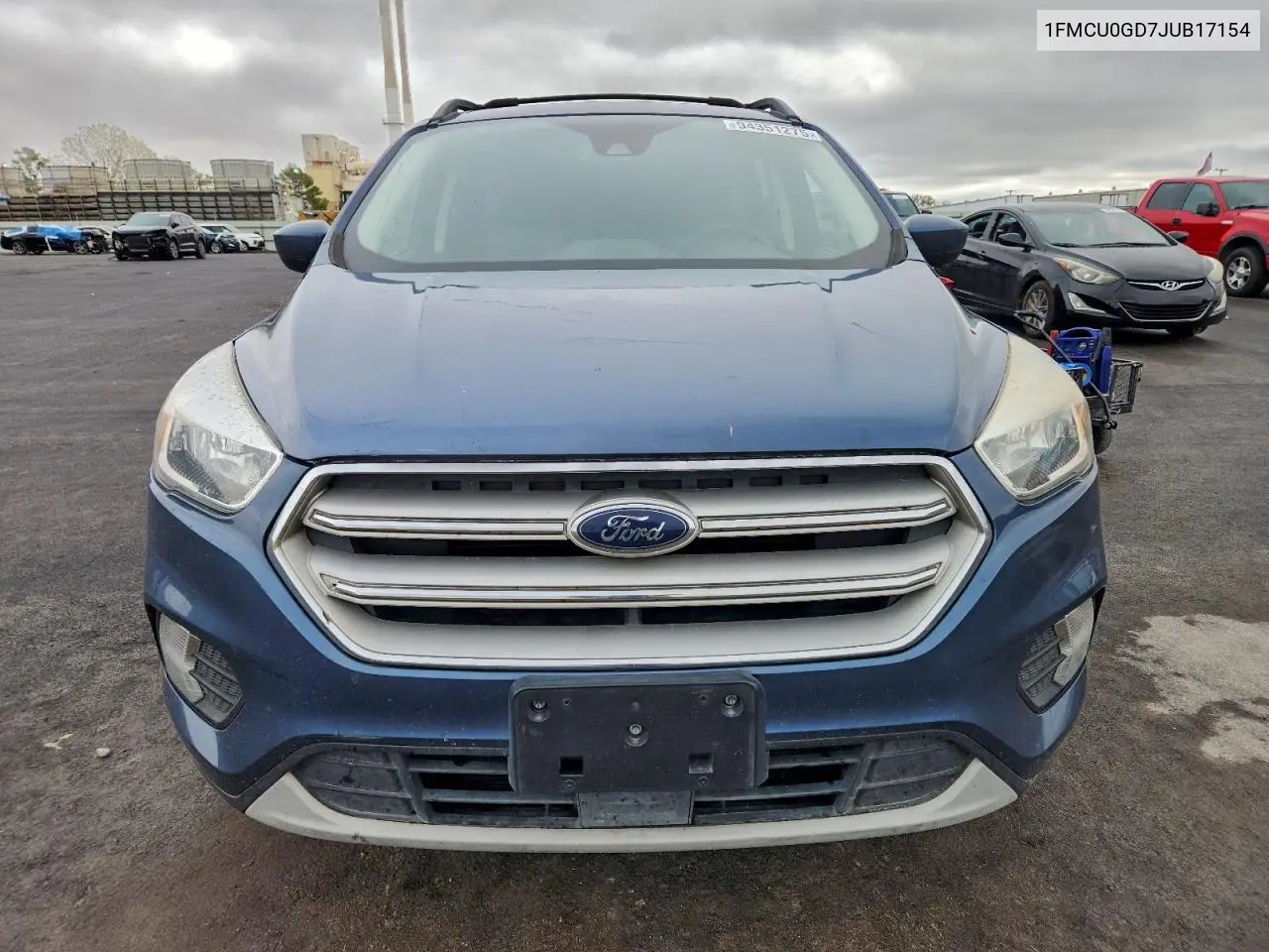 1FMCU0GD7JUB17154 2018 Ford Escape Se