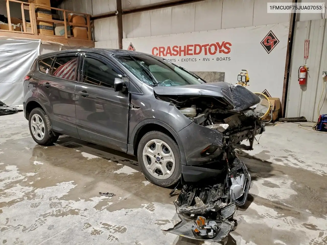 1FMCU0F75JUA07053 2018 Ford Escape S